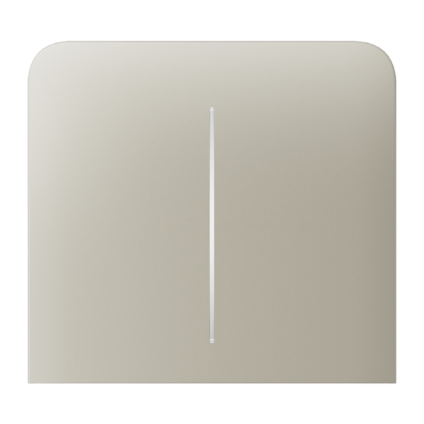 Ajax SideButton (2-gang)r vertical ASP ivory (83439)