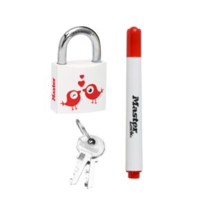 Visiaci zámok Master Lock z pevného kovu 3430EURDLOV_birds - 30mm