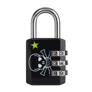 Kombinačný visiaci zámok Master Lock 1509EURDSKULL - 30mm