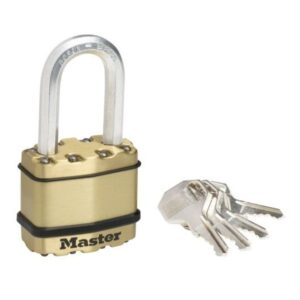 Mosadzný visiaci zámok M1BEURDLF - Master Lock Excell - 45mm