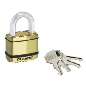 Mosadzný visiaci zámok M5BEURD - Master Lock Excell - 50mm