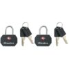Set 2 ks visiacich zámkov Master Lock TSA 4681EURTBLK - čierny