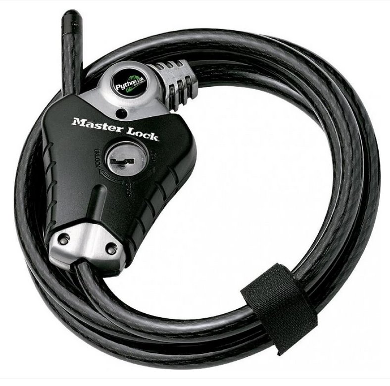 Skracovací lanový zámok Master Lock Python 8428EURDPRO - 10mm 3 Skracovací lanový zámok Master Lock Python 8428EURDPRO - 10mm – Obrázok 3