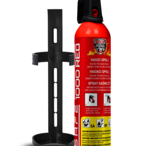 SET Hasicí sprej SAFE 1000 RED + držák SAFE 100C