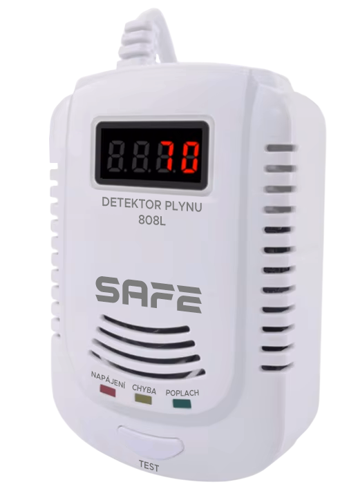 Detektor horľavých a výbušných plynov SAFE-808L (zemný plyn) 3 Detektor horľavých a výbušných plynov SAFE-808L (zemný plyn) – Obrázok 3