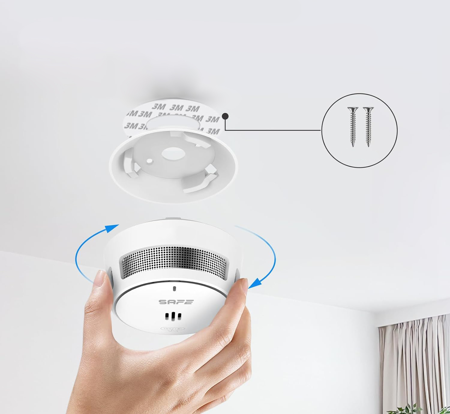 Hlásič požiaru SAFE 10Y30-BASIC 6 Hlásič požiaru SAFE 10Y30-BASIC – Obrázok 6