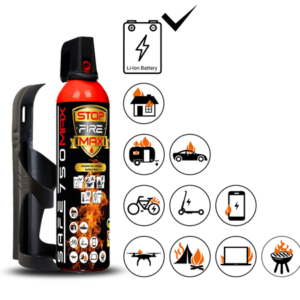 SET Hasicí sprej SAFE 750 MAX + držák SAFE 75C