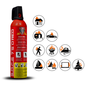 Hasicí sprej SAFE 750 RED