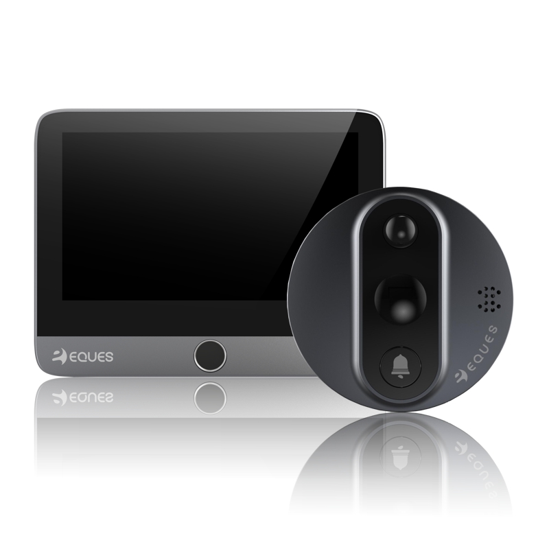 Digitálne dverové Wi-Fi kukátko Eques Mini 3S