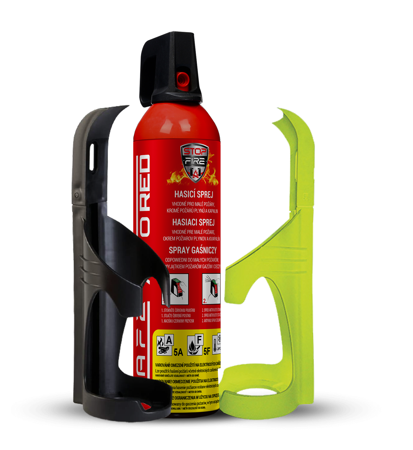 Hasicí sprej SAFE 750 RED – Obrázok 6