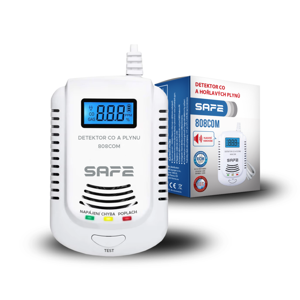 Kombinovaný detektor CO