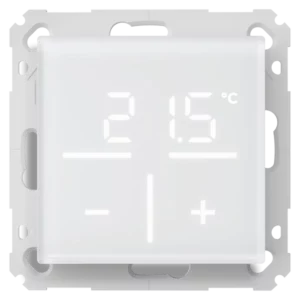 Homematic IP Sklenený nástenný termostat so senzorom CO2 - HmIP-WGTC