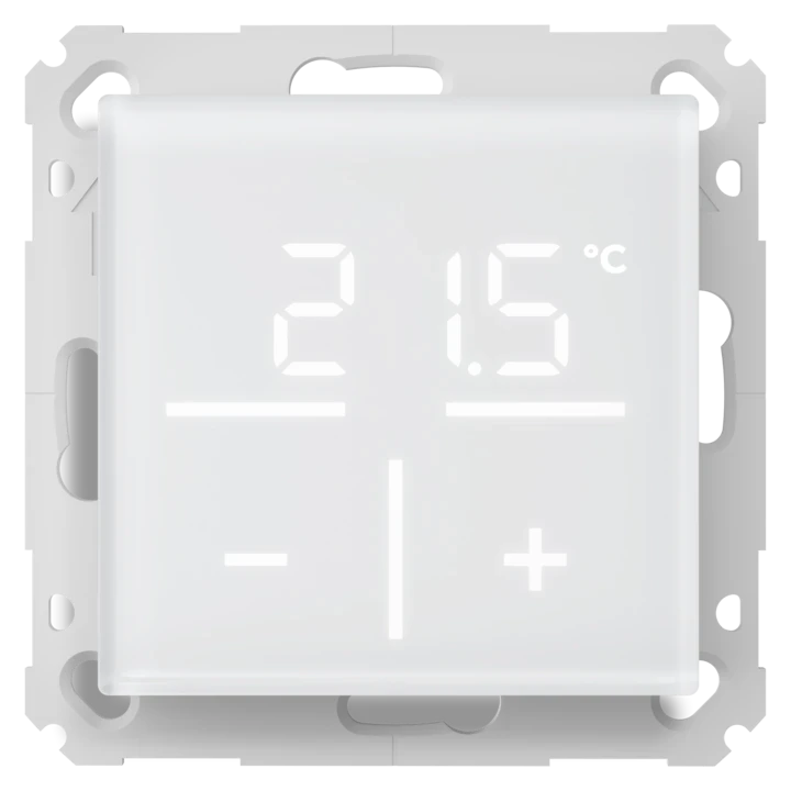 Homematic IP Sklenený nástenný termostat so senzorom CO2 - HmIP-WGTC