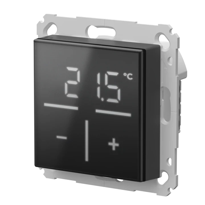 Homematic IP Sklenený nástenný termostat so senzorom CO2, čierny - HmIP-WGTC-A – Obrázok 3
