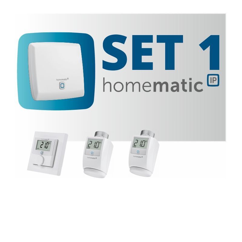 HmIP-SET1 Súprava vykurovania Homematic IP (byt 1+1)