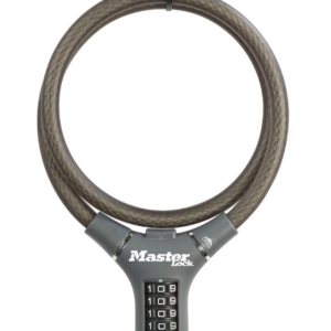 Oceľové kombinačné lanko na bicykel Master Lock 8229EURDPROCOL_grey