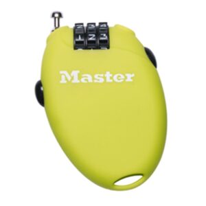 Zaťahovací káblový zámok 4603EURD Master Lock - zelený