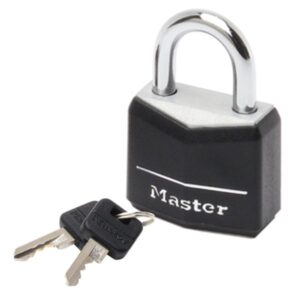 Visiaci zámok Master Lock z pevného hliníka 9150EURDBLK - 50mm