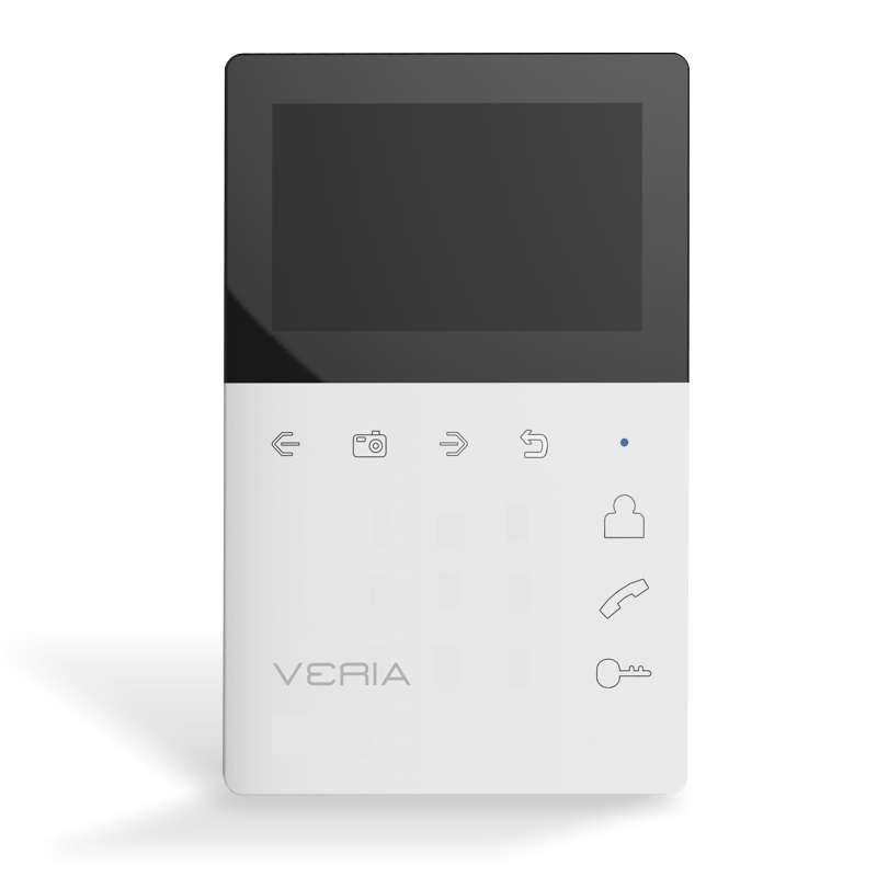 SET Videotelefón VERIA 7043B biely + vstupná stanica VERIA 230 – Obrázok 5