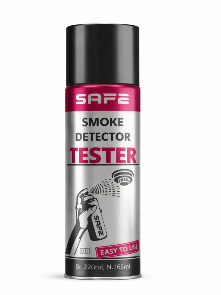 Testovací sprej SAFE 220 pre detektory dymu