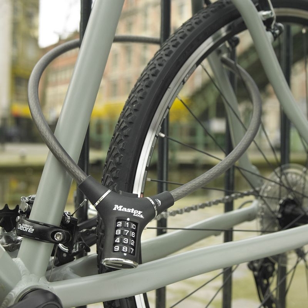 Oceľové kombinačné lanko na bicykel Master Lock 8229EURDPROCOL_blue – Obrázok 2