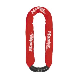 Reťazový kombinačný zámok na bicykel Master Lock 8392EURDPROCOLR 8mm