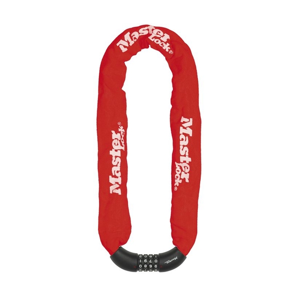 Reťazový kombinačný zámok na bicykel Master Lock 8392EURDPROCOLR 8mm