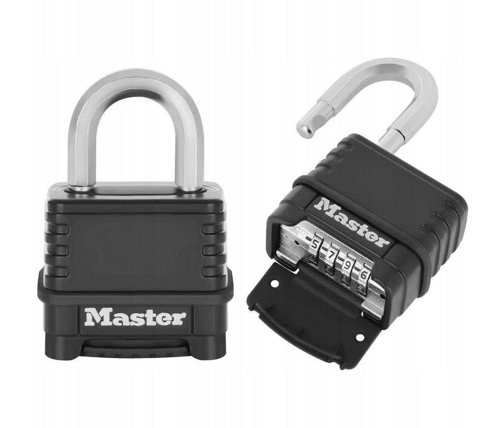 Kombinačný visiaci zámok M178EURD - Master Lock Excell - 56mm – Obrázok 4