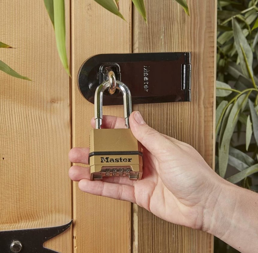 Kombinačný visiaci zámok M175EURDLF - Master Lock Excell - 56mm – Obrázok 5