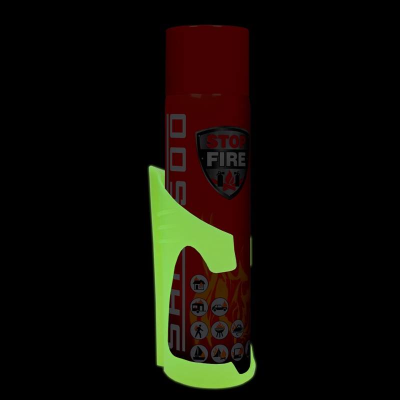Držiak SAFE 50F plastový fluorescenční – Obrázok 2