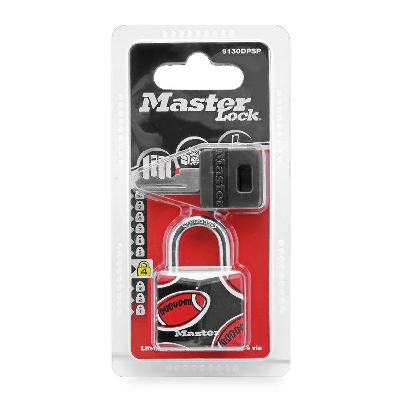 Visiaci zámok Master Lock z pevného hliníka 9130EURDPSP_rugby - 30mm – Obrázok 5