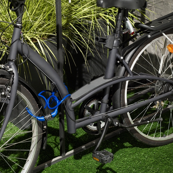 Špirálový kombinačný zámok na bicykel Master Lock 8221EURDPROCOL - modrý – Obrázok 4