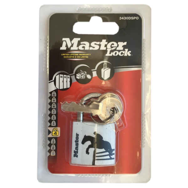 Visiaci zámok Master Lock z pevného hliníka 3430EURDSPO_horse - 30mm – Obrázok 6