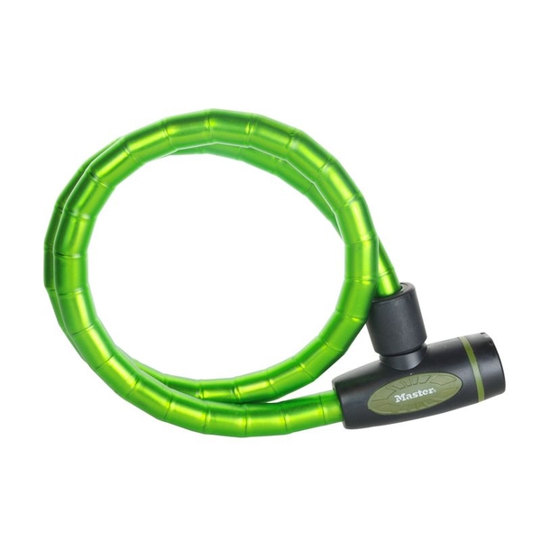 Panceřované lanko na kolo Master Lock 8228EURDPRO_green