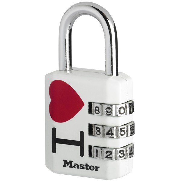 Kombinačný visiaci zámok Master Lock 1509EURDLOV - 30mm – Obrázok 2