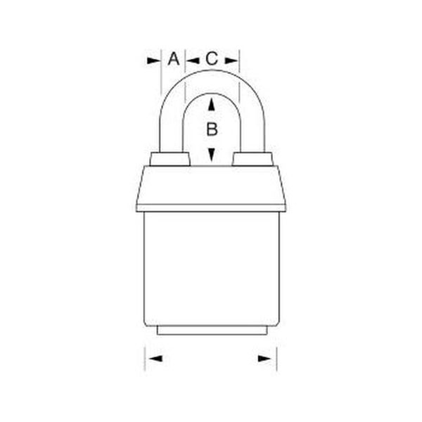 Visiaci zámok 6127EURD Master Lock PRO do extrémnych podmienok - 67mm – Obrázok 2