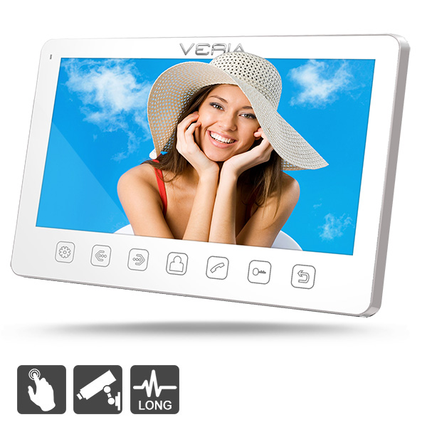 SET Videotelefón VERIA 7070B biely + vstupná stanica VERIA 230 – Obrázok 6